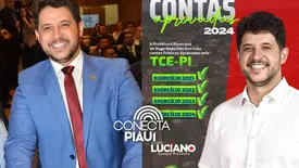 TCE-PI aprova contas da Prefeitura de Hugo Napoleão de 2021 a 2024 (Foto: Reprodução)