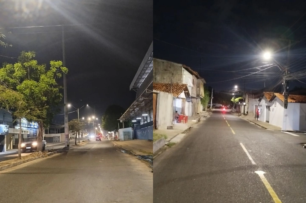 Trajeto das ruas onde foram perdidos os pertences