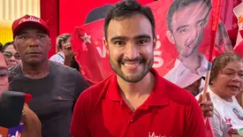 Vinícius Dias destaca união da base durante convenção em Teresina (Foto: Conecta Piauí)