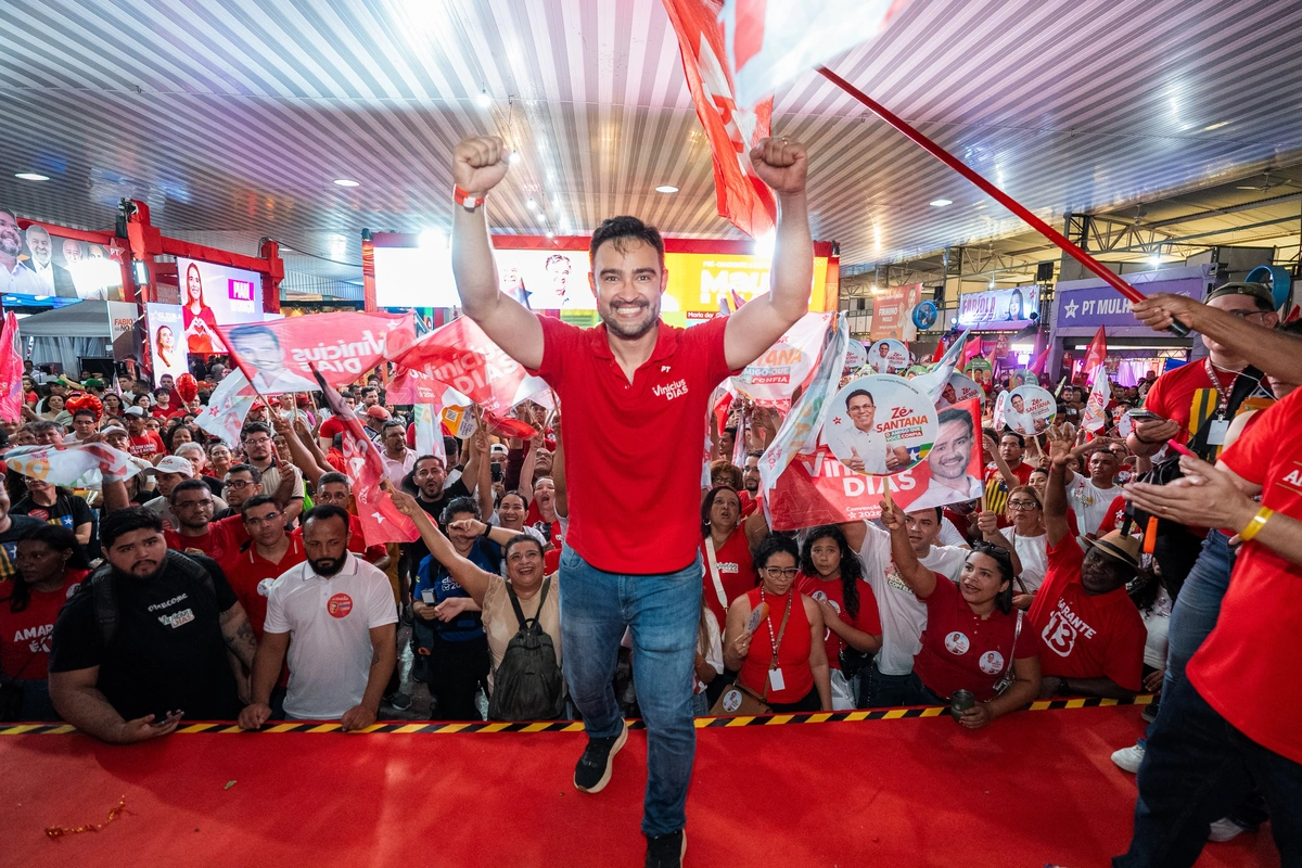 Vinícius Dias oficializa pré-candidatura à Assembleia durante convenção do PT