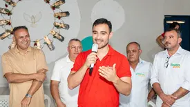 Vinícius Dias percorre Vale do Piauí e Itaueira ao lado de Wellington Dias (Foto: Victor Rareuan/Divulgação)
